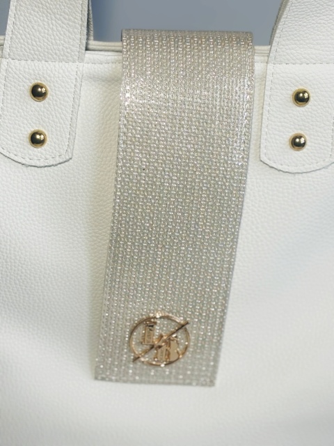 LAURA BIAGGI M241 TOREBKA SHOPPERKA SKÓRA EKOLOGICZNA BIAŁA