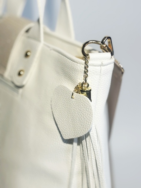 LAURA BIAGGI M241 TOREBKA SHOPPERKA SKÓRA EKOLOGICZNA BIAŁA