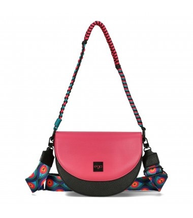 EGO ECR0003PS Torebka listonoszka wymienne klapki oko HYPNOTIC tricolor turkus