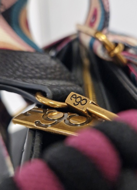 EGO ECR0003PS Torebka listonoszka wymienne klapki oko HYPNOTIC tricolor turkus