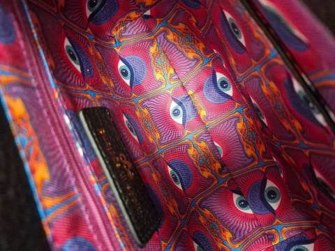 EGO ECR0003PS Torebka listonoszka wymienne klapki oko HYPNOTIC tricolor turkus