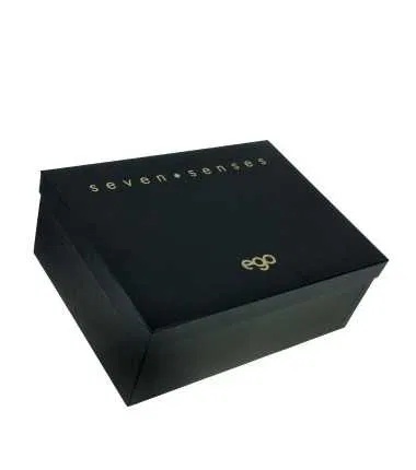 EGO ES02687S Mała skórzana torebka z odpinanymi skrzydełkami model w pudełku idealny na prezent