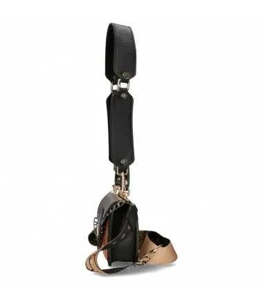 EGO ES02687S Mała skórzana torebka z odpinanymi skrzydełkami model w pudełku idealny na prezent