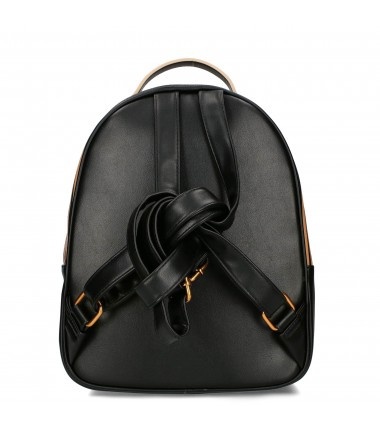 EGO ECR0013PS Plecak w paski z kieszeniami FRIKI fuksja