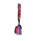 Ego ECR0034PS Różowa torebka listonoszka z oczami teczka ILLUSIA tricolor